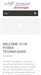 Mobile Screenshot of hfpowertech.com